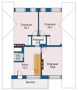 планировка дома 150-200 м.кв.(1.2)